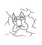 Phantom Cat X Chrie Cat（個別スタンプ：4）