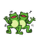 カエルどん。（個別スタンプ：10）