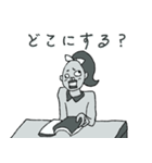 ネガティブフェイス（個別スタンプ：34）