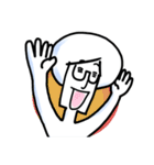となりのカワシマ氏（個別スタンプ：15）