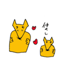 キツネのコンタ（個別スタンプ：37）