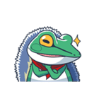 ハリガエル（個別スタンプ：30）