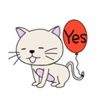 かわいいネコ（個別スタンプ：10）