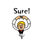 愉快な英語スタンプ（個別スタンプ：31）