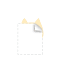 壁猫（個別スタンプ：11）