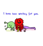 ゆかいなモンスターたち（個別スタンプ：40）