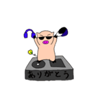 DJ ハナブタ（個別スタンプ：6）
