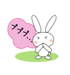 ゴルフうさぎ（個別スタンプ：10）