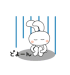 ゴルフうさぎ（個別スタンプ：11）