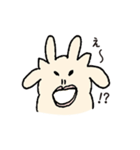 うさぎねこいぬ（個別スタンプ：6）