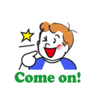 ハロー 元気少年♪（個別スタンプ：8）