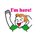 ハロー 元気少年♪（個別スタンプ：21）