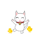 可愛い猫鈴子と寅之助（個別スタンプ：25）