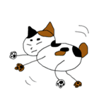 三毛猫ハッチ（個別スタンプ：4）