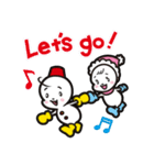 おっくん＆いぶちゃん（個別スタンプ：16）