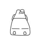 四角顔犬（個別スタンプ：22）