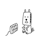 四角顔犬（個別スタンプ：23）