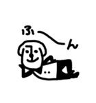 ゆるゆるのいぬ（個別スタンプ：2）