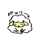ゆるゆるひつじ（個別スタンプ：5）