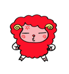 ゆるゆるひつじ（個別スタンプ：17）