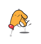 Hi~My name is Hot Dooog！！（個別スタンプ：7）