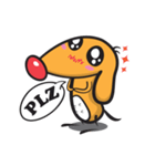 Hi~My name is Hot Dooog！！（個別スタンプ：12）