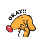 Hi~My name is Hot Dooog！！（個別スタンプ：16）