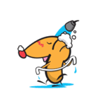 Hi~My name is Hot Dooog！！（個別スタンプ：22）