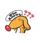 Hi~My name is Hot Dooog！！（個別スタンプ：27）
