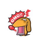 Hi~My name is Hot Dooog！！（個別スタンプ：31）
