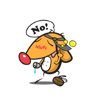 Hi~My name is Hot Dooog！！（個別スタンプ：32）