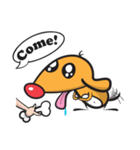 Hi~My name is Hot Dooog！！（個別スタンプ：35）