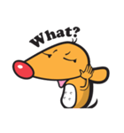 Hi~My name is Hot Dooog！！（個別スタンプ：39）
