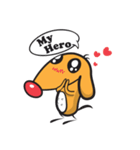 Hi~My name is Hot Dooog！！（個別スタンプ：40）