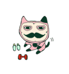 猫のヤッホイ（個別スタンプ：8）