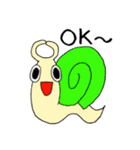 かたつむりみたいな奴（個別スタンプ：2）