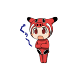 赤べこちゃん（個別スタンプ：14）