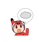 赤べこちゃん（個別スタンプ：28）
