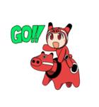 赤べこちゃん（個別スタンプ：40）