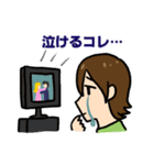 泣き虫ガール（個別スタンプ：20）
