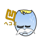 髭をつけた卵が物申す（個別スタンプ：28）