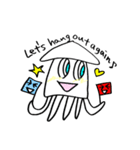 Blue Eyes Squid 008（個別スタンプ：7）