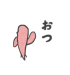 ピンクのとり（個別スタンプ：32）