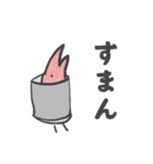 ピンクのとり（個別スタンプ：33）
