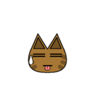 表情豊かな猫スタンプ（個別スタンプ：8）