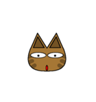 表情豊かな猫スタンプ（個別スタンプ：39）