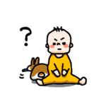 赤ちゃんとうさぎ（個別スタンプ：10）