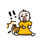 赤ちゃんとうさぎ（個別スタンプ：11）