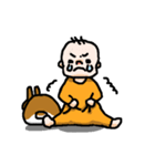 赤ちゃんとうさぎ（個別スタンプ：16）
