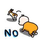 赤ちゃんとうさぎ（個別スタンプ：22）